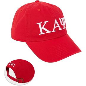 Desert Cactus Kappa Alpha Psi Baseball Hat Yo Nupe Brimmed Embroirderd Cap Adjustable Cloth Strap Adult (Style 2) Red