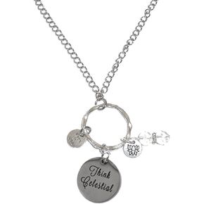 Rear View Mirror Car Charm Ornament, Sun Catcher, Hanging Pendant, Stainless Steel Chain and Crystal Accents, Packaged in a Gift Bag (Dragonfly)
