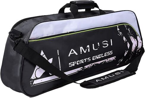 Tennis Badminton Racket Bag Hold 3-4 Pcs Racquet with Shoes Compartment and Side Pocket for Men Women Professional Competition Training Sport Bag in Saudi Arabia