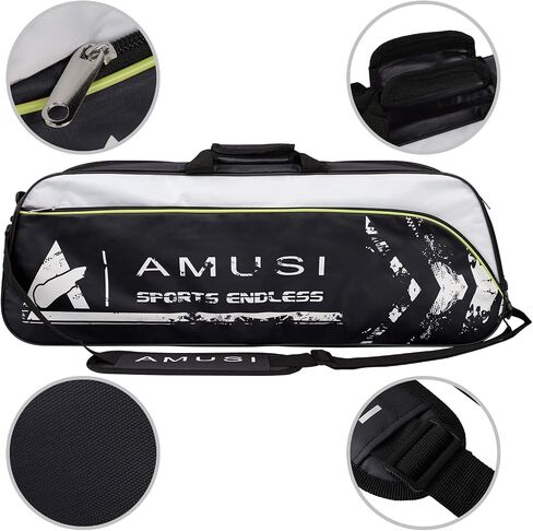 Tennis Badminton Racket Bag Hold 3-4 Pcs Racquet with Shoes Compartment and Side Pocket for Men Women Professional Competition Training Sport Bag in Saudi Arabia