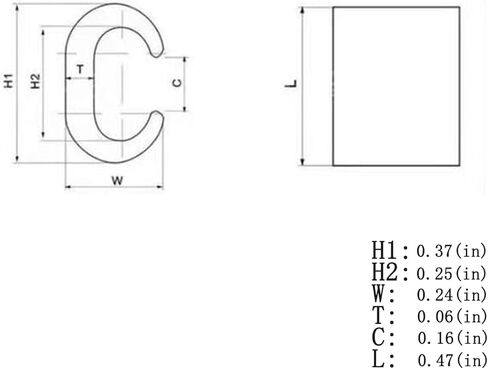 طقم موصل طرفي تجعيد نحاسي سميك على شكل حرف U، 10 قطع، أكمام تجعيد نحاسية، كابل مصنف غير معزول ومجموعة موصلات سلكية، مناسبة لمقياس 9,10,11 Awg in Kuwait