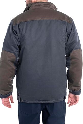 معطف رجالي من Legendary Whitetails Tough as Buck Chore، وسترة الحظيرة والميدان، ملابس عمل كبيرة وطويلة، مبطنة بالفانيلا in Kuwait