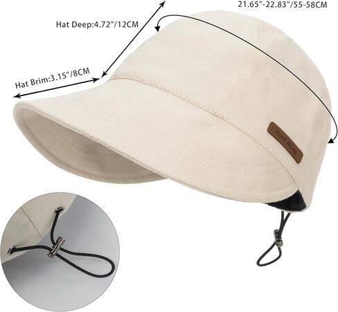 قبعة شمسية للرجال والنساء بعامل حماية من أشعة الشمس فوق البنفسجية 50+ - قطن - حافة واسعة - صيفية - واقي من الشمس - قبعة بيسبول - قابلة للتنفس - في الهواء الطلق - برباط - قبعة للأب in Kuwait