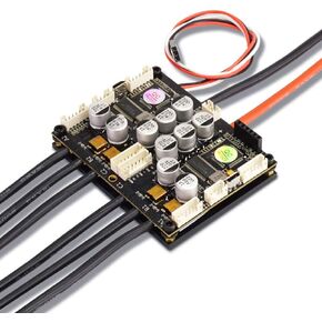 FLIPSKY Dual FSESC 4.20 Plus (Based on ESC) with Anti-Spark Switch Integrated Anodized Aluminum Heatsink Skateboard Electric Speed Controller E-Bike Longboards Skateboarding DIY ESC