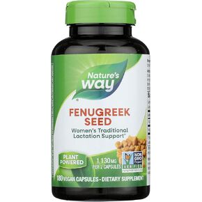 NATURES WAY Fenugreek Seed, 180 CT