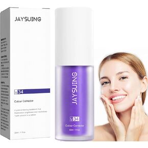 Purple Toothpaste for Teeth Whitening, Purple Colour Corrector Serum, Teeth Whitening Toothpaste, Color Wheel Toothpaste, Dental Color Corrector, Teeth Whitener in Saudi Arabia