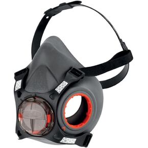 JSP Force Typhoon™8 Half-Mask Reuseable Respirator - Medium - Low breathing resistance, NIOSH, Enhanced comfort and fit, Compatible with PressToCheck™ Filters
