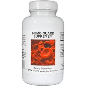 Supreme Nutrition Hemo Guard, 120 Pure Herbal Combination Vegetarian Capsules