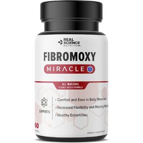 OFFERS FIBROMOXY MIRACLE- relief from symptoms of fibromyalgia including body pain and stiffness, tenderness, morning stiffness, swelling and tingling in extremities.