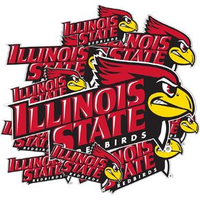 Desert Cactus Illinois State University Redbirds ISU Stickers Vinyl Decals Laptop Water Bottle Car Scrapbook T3 (Type 3-1)
