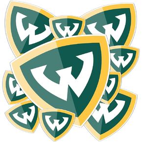 Desert Cactus Wayne State University Sticker WSU Warriors Stickers Vinyl Decals Laptop Water Bottle Car Scrapbook T3 (Type 3-1)