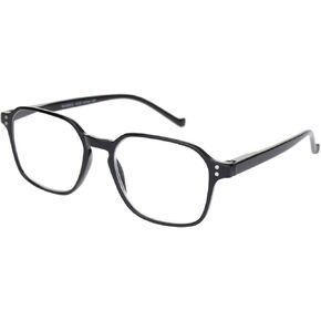 SA106 Thin Plastic Keyhole Rectangle Fashion Reading Glasses