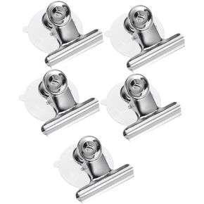 5pcs Clip Razor Suction Hook Heavy Duty Window Candle Suction Cup Suction Cup Clamp Hanging Paper Clamp Fish Tank Accessories Suction-cup Clamps Business Card Holder Glass PVC