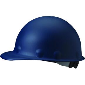 Fibre-Metal by Honeywell Super Eight Ratchet Fiber Glass Cap Style Hard Hat, Blue (P2ARW71A000)