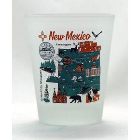 New Mexico US States Series Collection Shot Glass