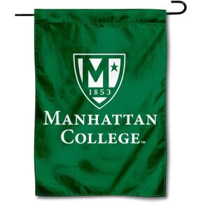 Manhattan Jaspers Academic Logo Garden Flag
