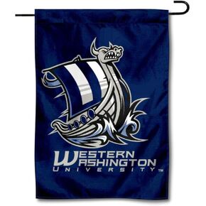 Western Washington Vikings Garden Flag and Yard Banner