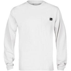 Fintech FPF Rising Heavy-Duty Long Sleeve Graphic T-Shirt - Glacier Gray