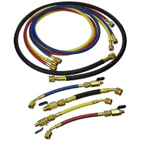 Hilmor 1839143 Hose with Ball Valve (Pack of 4), 60"