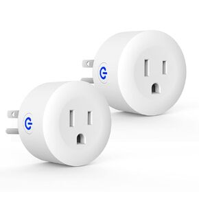 Smart Plug, ZigBee Switch Mini Smart Outlet Works with ST, Alexa, Echo (4th gen) Echo Plus (2nd) Google Home, Works as a Range Extender, Hub Required （2 PACK）