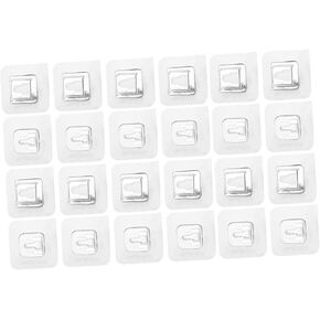 12 Sets snap button wall hanger wall hooks hat hangers keychain hooks kitchen storage hook wall hanging hooks Kitchen Adhesive Hook Wall-mounted Hooks no trace hook up Wall Sticker