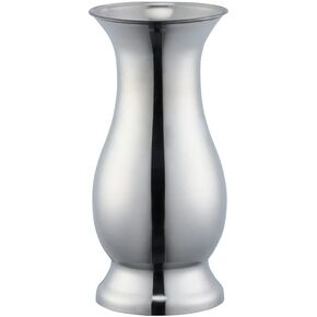 Brilliant Stainless Steel Tabletop Vases/Desktop Stainless Steel Flower Vase for Home 4.2"X 8.8"-Gold