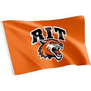 Desert Cactus Rochester Institute of Technology Flag Tigers Banners 100% Polyester Indoor Outdoor 3x5 (Style 3)