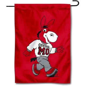 Central Missouri Mules Garden Flag