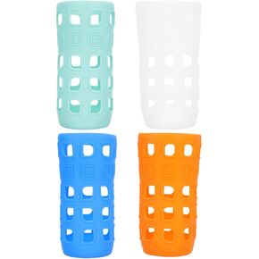 4pcs Silicone Cup Cover Scratch Proof Water Bottle Travel