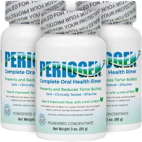 Oral Rinse (Hint of Mint) 3-PK - The Only Product in The World Clinically Proven to Reduce Dental Tartar Buidup