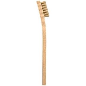 MG Chemicals - 852 Non-Abrasive Cleaning Brush with 7-3/4" Wood Handle, Hog Hair Bristles, 1-3/8" Length x 7/16" Width