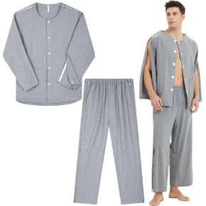 Bedridden Patient Clothing,Paralyzed Elderly Wheelchair Fracture Hospital Clothing Women's Disability Clothing