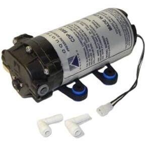Aquatec CDP 8800 high flow Pressure boost pump 8852-2J03-B423 100GPD - 200 GPD RO reverse osmosis booster pump 24VAC 1/4 and 3/8