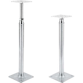 Adjustable Support Jack for The Floor,Post Floor Joist Jacks,Mini Screw Jack- Post:1’4" to 1’7"（2PACK）