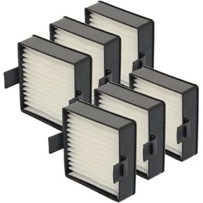PUREBURG A32VC04 Replacement Filter Compatible with Ryobi P712 P713 P714K 18V Hand Vacuum Replaces Part A32VC04 533907001 019484001007,6-Pack