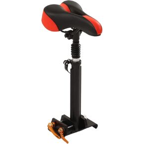 Foldable and Adjustable Electric Scooter Seat Saddle, Foam Padded with Punch Installation, Aluminum Alloy, Compatible with M365 Scooter Attachment Pedal