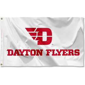 UD Flyers White College Flag