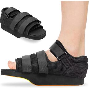 GHORTHOUD Post op Shoes for Broken Toe Surgery Forefoot Offloading Healing Boot Post Surgical Wedge Foot Splint for Surgery for Children Kids (Small)