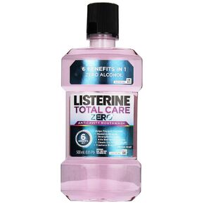 ليسترين توتال كير زيرو، نعناع طازج، 500 مل، (عبوة من 6 قطع) in Kuwait