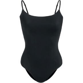 Leakproof Classic One Piece Swimsuit, Black, X-Large+ (Bra Sizes 30 E - 44 G)