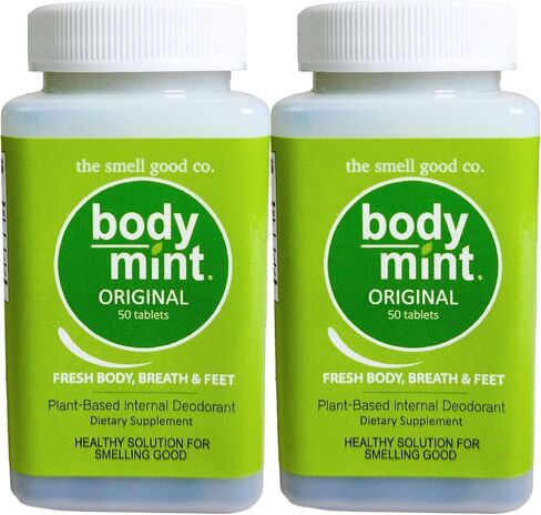 BodyMint, 50-Count Bottles (Pack of 2) in Saudi Arabia