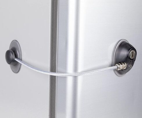 قفل الثلاجة، قفل الثلاجة، قفل أمان الطفل، قفل الباب مع لاصق قوي (1، وردي) in Kuwait