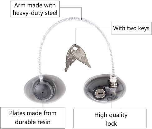 قفل الثلاجة، قفل الثلاجة، قفل أمان الطفل، قفل الباب مع لاصق قوي (1، وردي) in Kuwait
