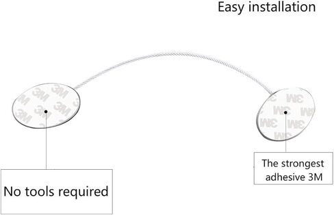قفل الثلاجة، قفل الثلاجة، قفل أمان الطفل، قفل الباب مع لاصق قوي (1، وردي) in Kuwait