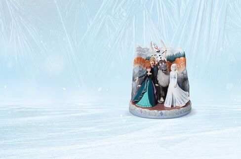 Enesco Disney Traditions من Jim Shore Frozen 2 شخصيات في المشهد، 7.3 بوصة، متعدد الألوان in Saudi Arabia