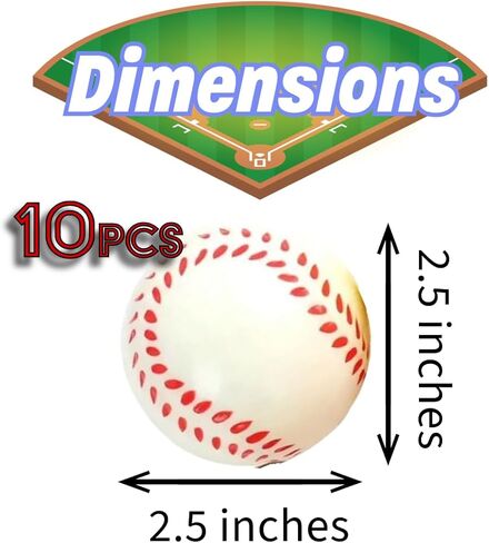 Sports Stress Balls - Packs of 10 and 50, Playground Balls, Sports Party Favors in Kuwait