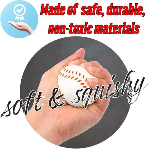 Sports Stress Balls - Packs of 10 and 50, Playground Balls, Sports Party Favors in Kuwait