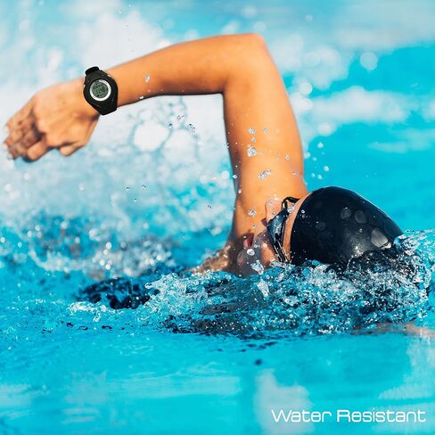 Fitness Tracker Heart Rate Monitor - Healthy Wristband Sports Pedometer Activity Tracker Steps Counter Stop Watch Alarm Water Resistant - with Calorie Counter and Target Zones - Pyle PHRM38GR (Green) in Saudi Arabia