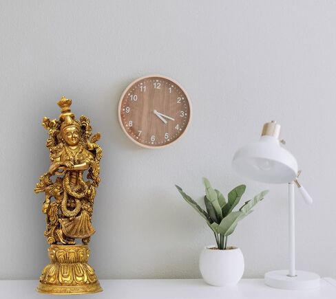 eSplanade - Brass Radha Krishna - Big Size - Brass Radha Idol Statue Sculpture (21") (Krishna Antique) in Saudi Arabia
