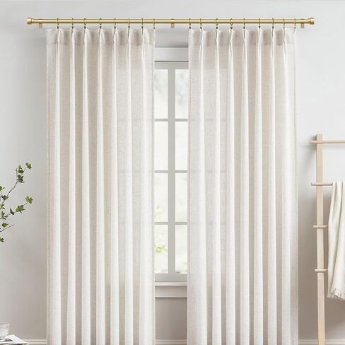 Curtain Rings with Clips 100 Pack, Bronze Curtain Clips with Rings, Drapery Rings 1 Inch Interior Diameter, Curtain Hooks with Clips Fits Up to 5/8 Inch Curtain Rod, Metal (Bronze,1"| 100 PC) in Saudi Arabia